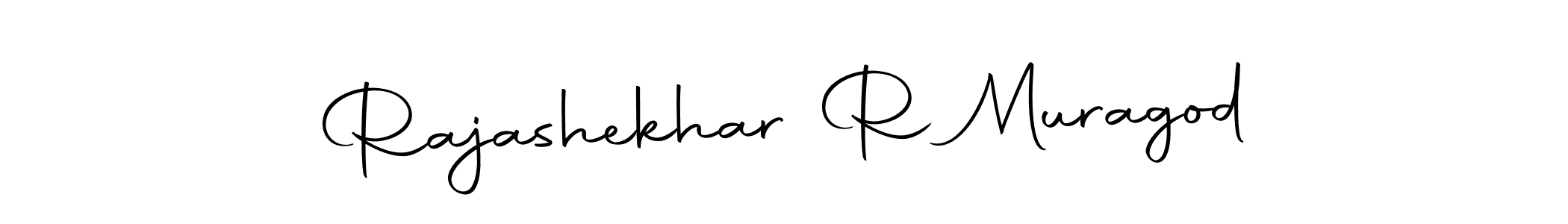 How to make Rajashekhar R Muragod name signature. Use Autography-DOLnW style for creating short signs online. This is the latest handwritten sign. Rajashekhar R Muragod signature style 10 images and pictures png