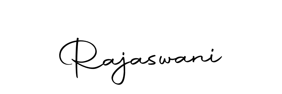 Make a beautiful signature design for name Rajaswani. With this signature (Autography-DOLnW) style, you can create a handwritten signature for free. Rajaswani signature style 10 images and pictures png
