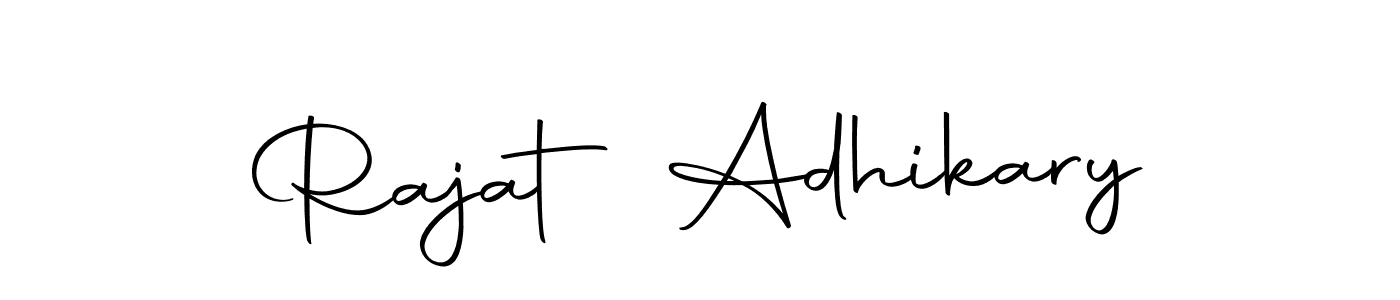 Similarly Autography-DOLnW is the best handwritten signature design. Signature creator online .You can use it as an online autograph creator for name Rajat Adhikary. Rajat Adhikary signature style 10 images and pictures png