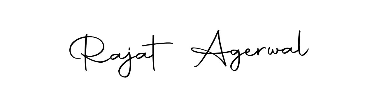 Create a beautiful signature design for name Rajat Agerwal. With this signature (Autography-DOLnW) fonts, you can make a handwritten signature for free. Rajat Agerwal signature style 10 images and pictures png