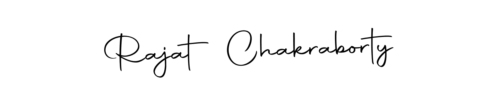 Make a beautiful signature design for name Rajat Chakraborty. With this signature (Autography-DOLnW) style, you can create a handwritten signature for free. Rajat Chakraborty signature style 10 images and pictures png