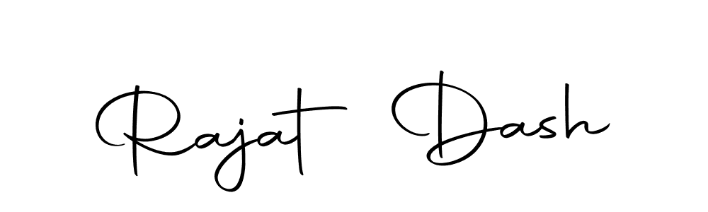 Make a beautiful signature design for name Rajat Dash. Use this online signature maker to create a handwritten signature for free. Rajat Dash signature style 10 images and pictures png