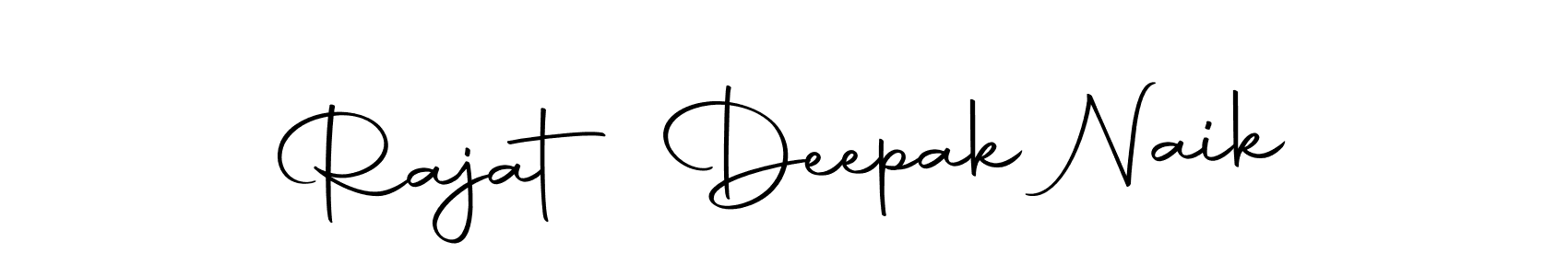 Make a beautiful signature design for name Rajat Deepak Naik. With this signature (Autography-DOLnW) style, you can create a handwritten signature for free. Rajat Deepak Naik signature style 10 images and pictures png