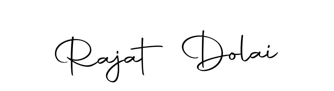 You should practise on your own different ways (Autography-DOLnW) to write your name (Rajat Dolai) in signature. don't let someone else do it for you. Rajat Dolai signature style 10 images and pictures png