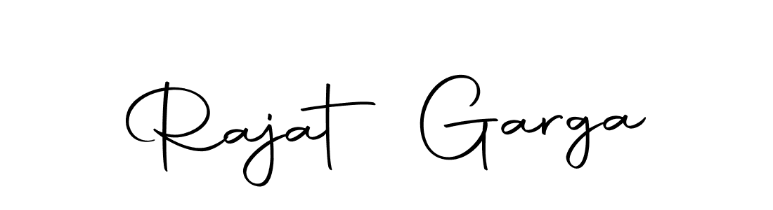 Also we have Rajat Garga name is the best signature style. Create professional handwritten signature collection using Autography-DOLnW autograph style. Rajat Garga signature style 10 images and pictures png