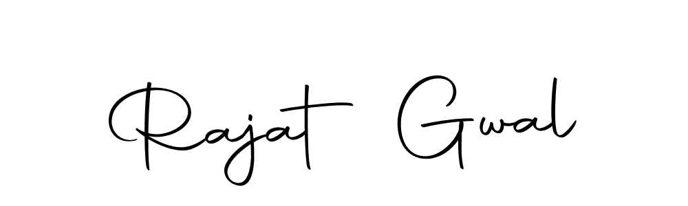 Rajat Gwal stylish signature style. Best Handwritten Sign (Autography-DOLnW) for my name. Handwritten Signature Collection Ideas for my name Rajat Gwal. Rajat Gwal signature style 10 images and pictures png