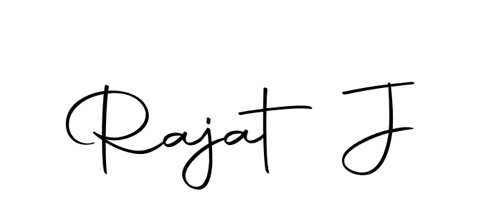 How to Draw Rajat J signature style? Autography-DOLnW is a latest design signature styles for name Rajat J. Rajat J signature style 10 images and pictures png