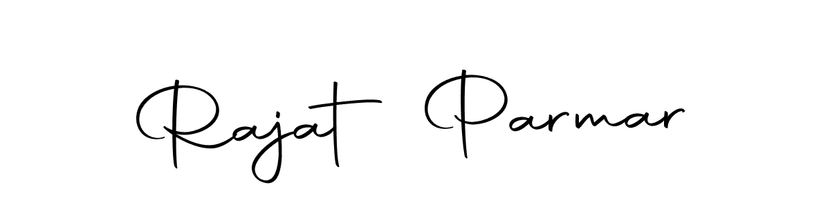 Make a beautiful signature design for name Rajat Parmar. With this signature (Autography-DOLnW) style, you can create a handwritten signature for free. Rajat Parmar signature style 10 images and pictures png