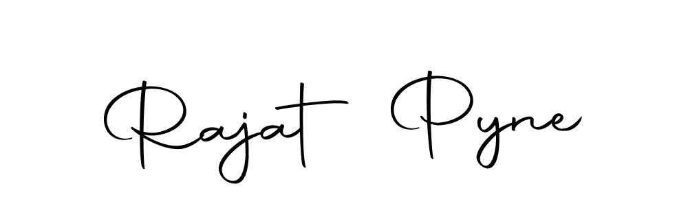 Rajat Pyne stylish signature style. Best Handwritten Sign (Autography-DOLnW) for my name. Handwritten Signature Collection Ideas for my name Rajat Pyne. Rajat Pyne signature style 10 images and pictures png