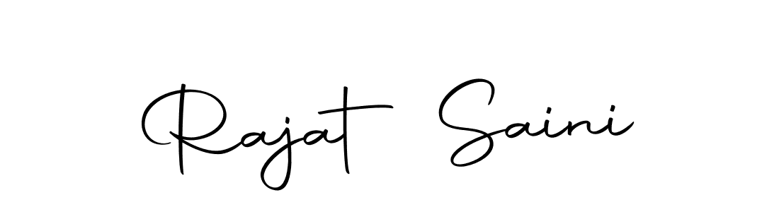 The best way (Autography-DOLnW) to make a short signature is to pick only two or three words in your name. The name Rajat Saini include a total of six letters. For converting this name. Rajat Saini signature style 10 images and pictures png