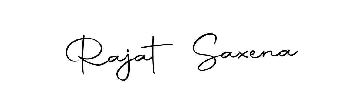 Rajat Saxena stylish signature style. Best Handwritten Sign (Autography-DOLnW) for my name. Handwritten Signature Collection Ideas for my name Rajat Saxena. Rajat Saxena signature style 10 images and pictures png