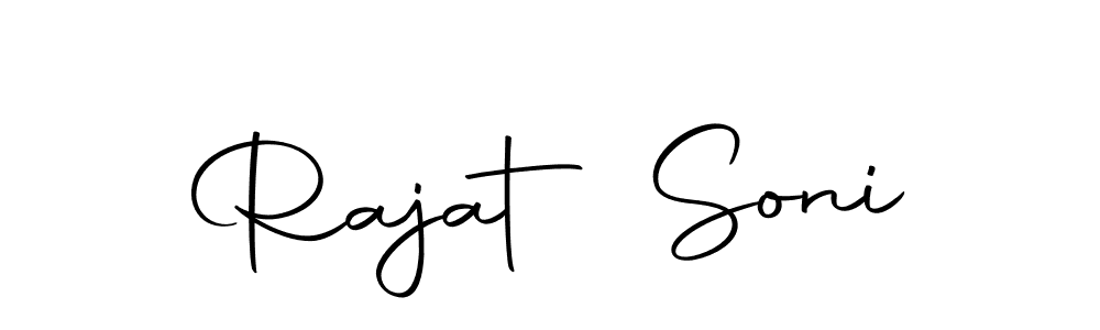 Rajat Soni stylish signature style. Best Handwritten Sign (Autography-DOLnW) for my name. Handwritten Signature Collection Ideas for my name Rajat Soni. Rajat Soni signature style 10 images and pictures png