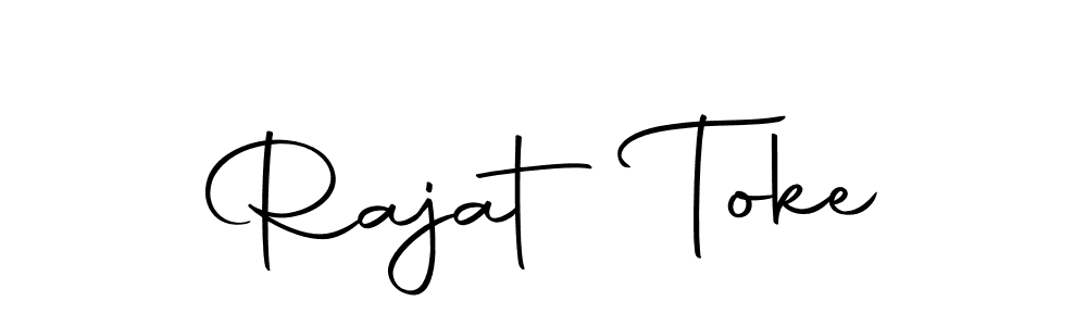 How to make Rajat Toke signature? Autography-DOLnW is a professional autograph style. Create handwritten signature for Rajat Toke name. Rajat Toke signature style 10 images and pictures png
