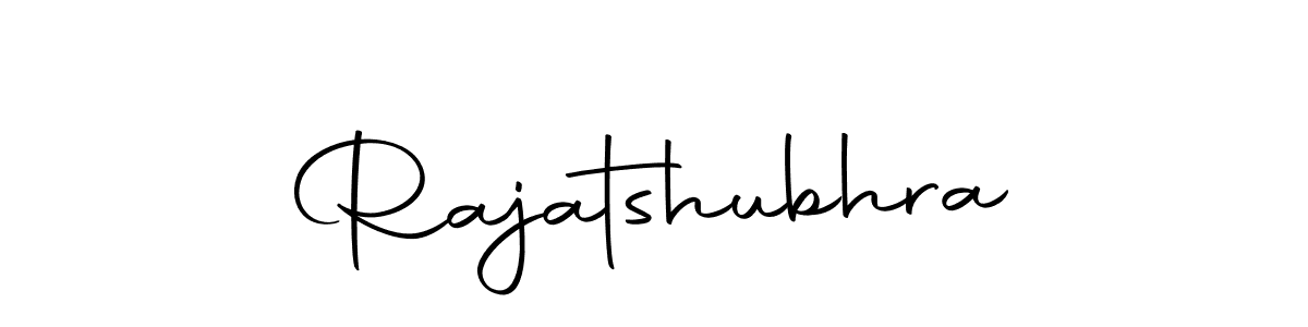 The best way (Autography-DOLnW) to make a short signature is to pick only two or three words in your name. The name Rajatshubhra include a total of six letters. For converting this name. Rajatshubhra signature style 10 images and pictures png