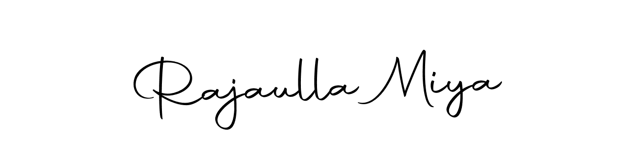 How to make Rajaulla Miya name signature. Use Autography-DOLnW style for creating short signs online. This is the latest handwritten sign. Rajaulla Miya signature style 10 images and pictures png