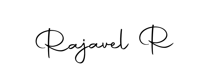 Make a beautiful signature design for name Rajavel R. With this signature (Autography-DOLnW) style, you can create a handwritten signature for free. Rajavel R signature style 10 images and pictures png