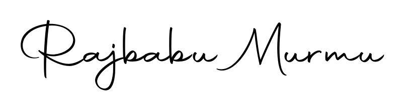 Try this chic Rajbabu Murmu handwritten sign style. Using Autography-DOLnW font elements, it gives your name a sleek, memorable identity. Rajbabu Murmu signature style 10 images and pictures png