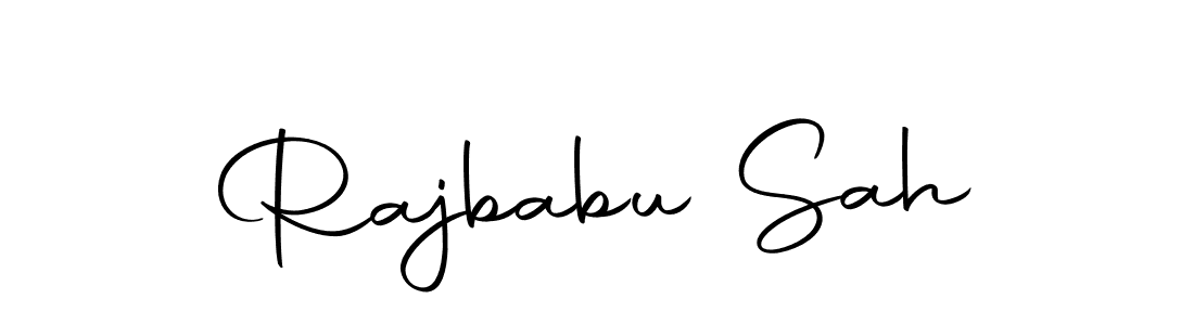 Rajbabu Sah stylish signature style. Best Handwritten Sign (Autography-DOLnW) for my name. Handwritten Signature Collection Ideas for my name Rajbabu Sah. Rajbabu Sah signature style 10 images and pictures png