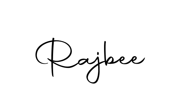 Create a beautiful signature design for name Rajbee. With this signature (Autography-DOLnW) fonts, you can make a handwritten signature for free. Rajbee signature style 10 images and pictures png