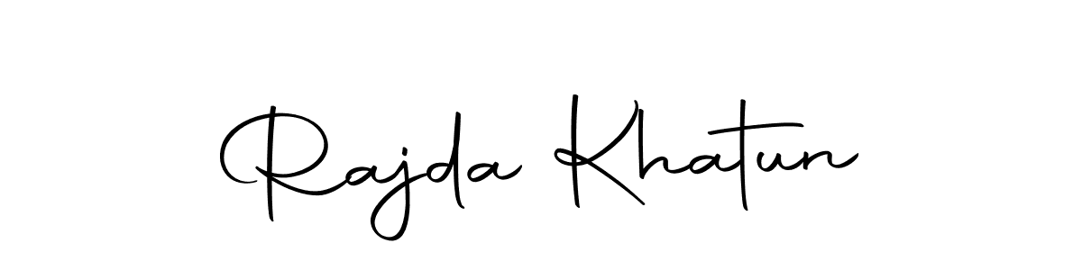 Rajda Khatun stylish signature style. Best Handwritten Sign (Autography-DOLnW) for my name. Handwritten Signature Collection Ideas for my name Rajda Khatun. Rajda Khatun signature style 10 images and pictures png