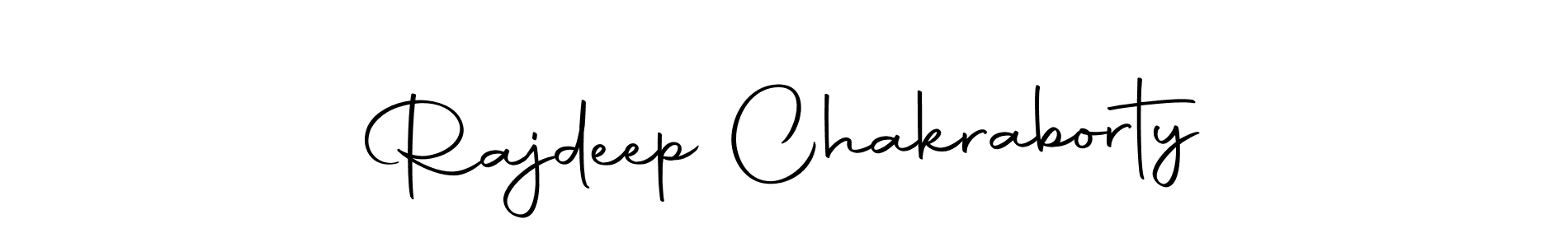 How to make Rajdeep Chakraborty name signature. Use Autography-DOLnW style for creating short signs online. This is the latest handwritten sign. Rajdeep Chakraborty signature style 10 images and pictures png