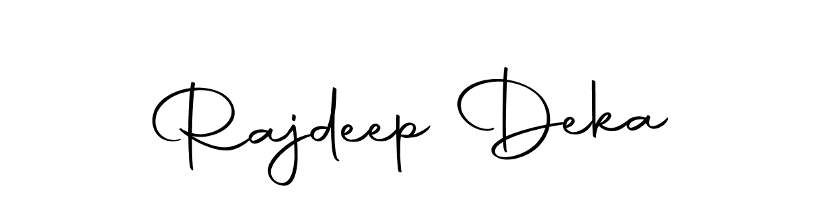 You can use this online signature creator to create a handwritten signature for the name Rajdeep Deka. This is the best online autograph maker. Rajdeep Deka signature style 10 images and pictures png