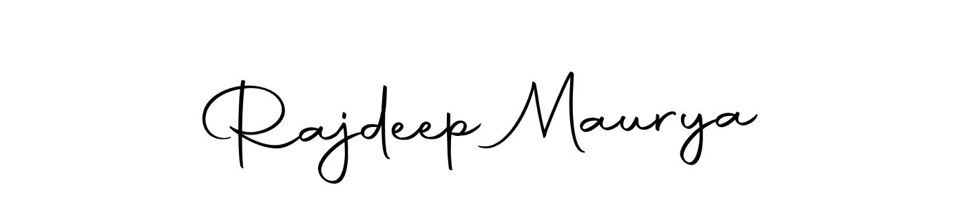 Design your own signature with our free online signature maker. With this signature software, you can create a handwritten (Autography-DOLnW) signature for name Rajdeep Maurya. Rajdeep Maurya signature style 10 images and pictures png