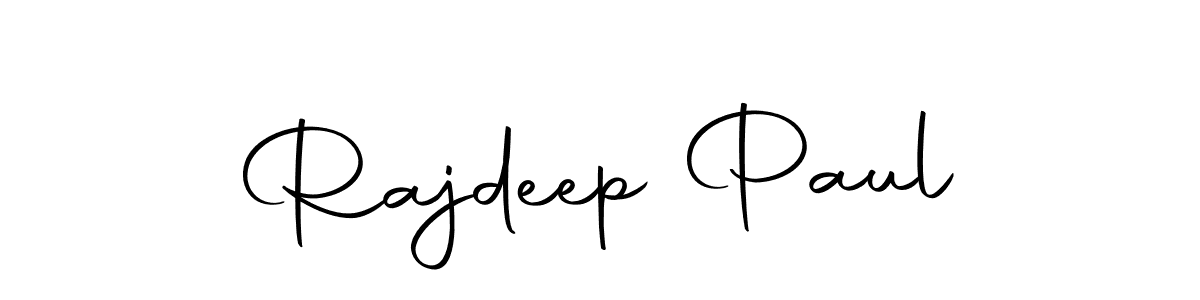 How to make Rajdeep Paul name signature. Use Autography-DOLnW style for creating short signs online. This is the latest handwritten sign. Rajdeep Paul signature style 10 images and pictures png