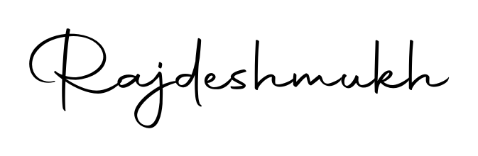 A stylish, flowing autograph style designed for name Rajdeshmukh using Autography-DOLnW typography. Perfect for digital creative projects. Rajdeshmukh signature style 10 images and pictures png