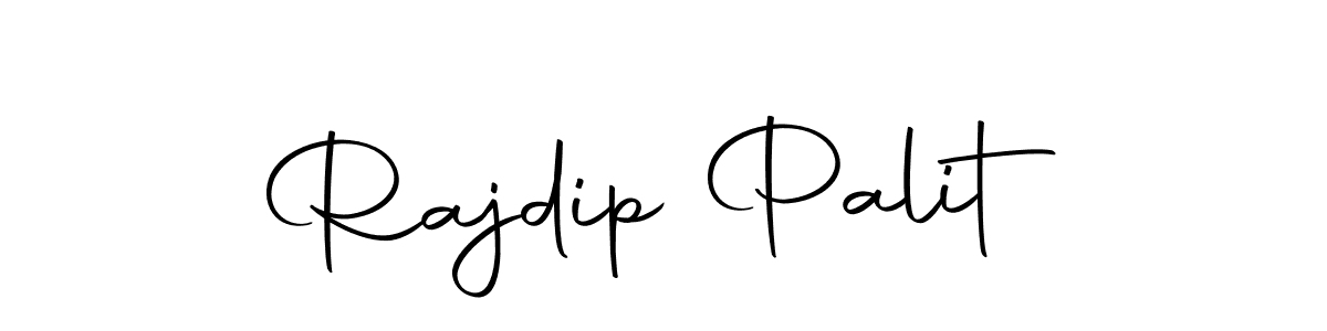 How to make Rajdip Palit name signature. Use Autography-DOLnW style for creating short signs online. This is the latest handwritten sign. Rajdip Palit signature style 10 images and pictures png