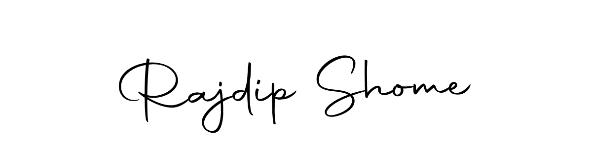 Design your own signature with our free online signature maker. With this signature software, you can create a handwritten (Autography-DOLnW) signature for name Rajdip Shome. Rajdip Shome signature style 10 images and pictures png