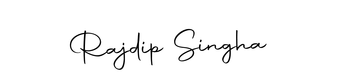 Create a beautiful signature design for name Rajdip Singha. With this signature (Autography-DOLnW) fonts, you can make a handwritten signature for free. Rajdip Singha signature style 10 images and pictures png