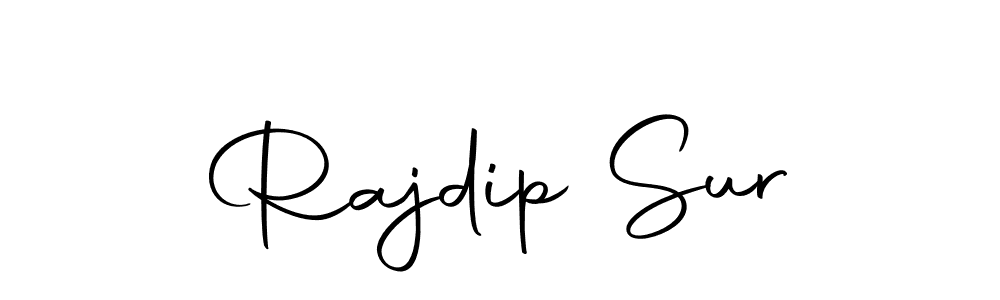 You should practise on your own different ways (Autography-DOLnW) to write your name (Rajdip Sur) in signature. don't let someone else do it for you. Rajdip Sur signature style 10 images and pictures png