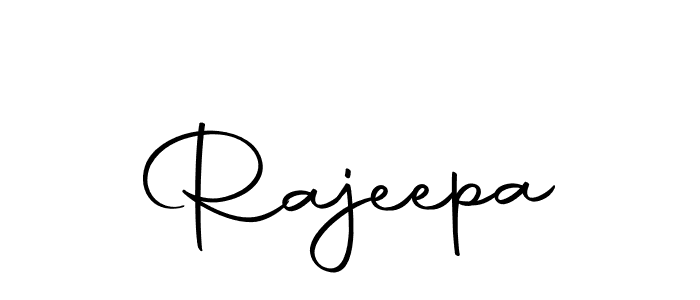 Also we have Rajeepa name is the best signature style. Create professional handwritten signature collection using Autography-DOLnW autograph style. Rajeepa signature style 10 images and pictures png