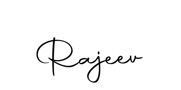 The best way (Autography-DOLnW) to make a short signature is to pick only two or three words in your name. The name Rajeev include a total of six letters. For converting this name. Rajeev signature style 10 images and pictures png