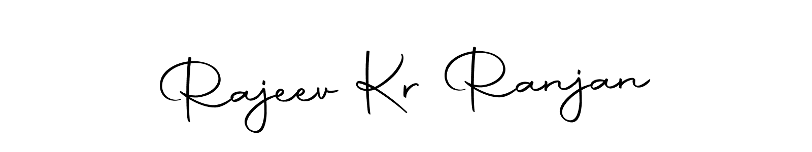 Make a beautiful signature design for name Rajeev Kr Ranjan. With this signature (Autography-DOLnW) style, you can create a handwritten signature for free. Rajeev Kr Ranjan signature style 10 images and pictures png