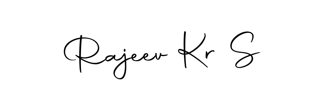 You can use this online signature creator to create a handwritten signature for the name Rajeev Kr S. This is the best online autograph maker. Rajeev Kr S signature style 10 images and pictures png