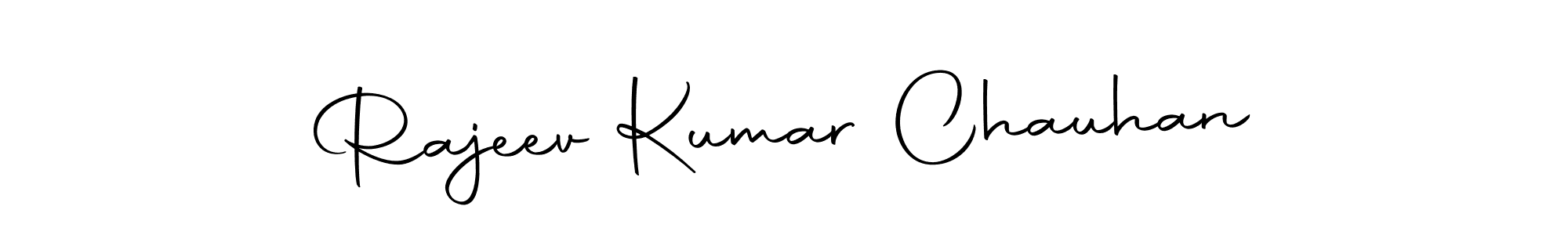 Create a beautiful signature design for name Rajeev Kumar Chauhan. With this signature (Autography-DOLnW) fonts, you can make a handwritten signature for free. Rajeev Kumar Chauhan signature style 10 images and pictures png