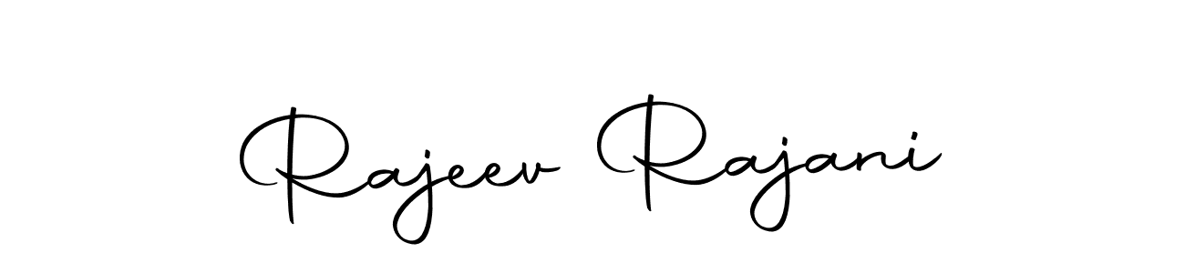 Make a beautiful signature design for name Rajeev Rajani. Use this online signature maker to create a handwritten signature for free. Rajeev Rajani signature style 10 images and pictures png