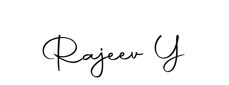 Make a beautiful signature design for name Rajeev Y. Use this online signature maker to create a handwritten signature for free. Rajeev Y signature style 10 images and pictures png