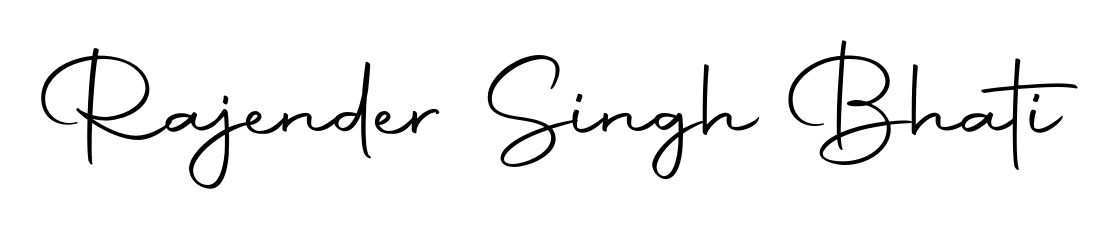 See photos of Rajender Singh Bhati official signature. Check more albums & portfolios. Read reviews & check more about Autography-DOLnW font. Rajender Singh Bhati signature style 10 images and pictures png