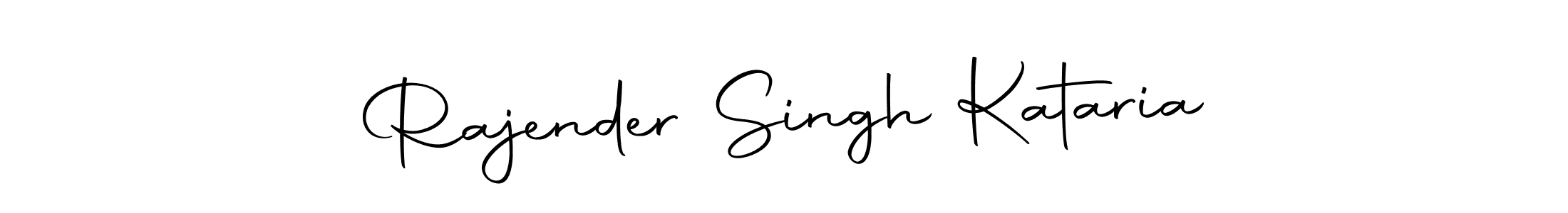 Create a beautiful signature design for name Rajender Singh Kataria. With this signature (Autography-DOLnW) fonts, you can make a handwritten signature for free. Rajender Singh Kataria signature style 10 images and pictures png