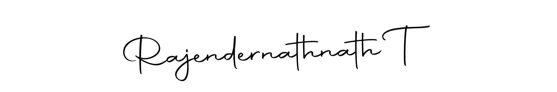 You can use this online signature creator to create a handwritten signature for the name Rajendernathnath T. This is the best online autograph maker. Rajendernathnath T signature style 10 images and pictures png