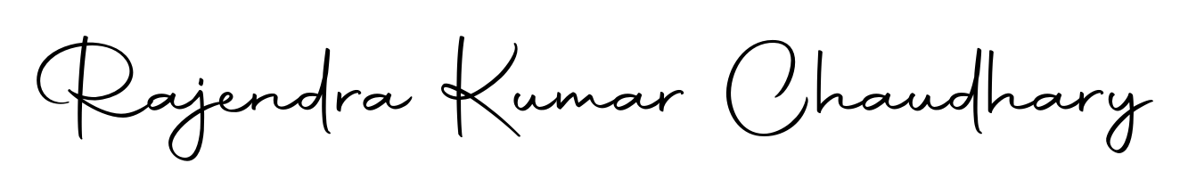 You should practise on your own different ways (Autography-DOLnW) to write your name (Rajendra Kumar Chaudhary) in signature. Don't let someone else do it for you. Rajendra Kumar Chaudhary signature style 10 images and pictures png