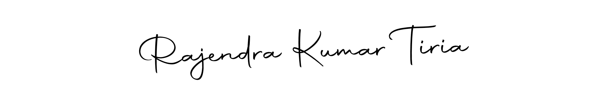 Make a beautiful signature design for name Rajendra Kumar Tiria. With this signature (Autography-DOLnW) style, you can create a handwritten signature for free. Rajendra Kumar Tiria signature style 10 images and pictures png