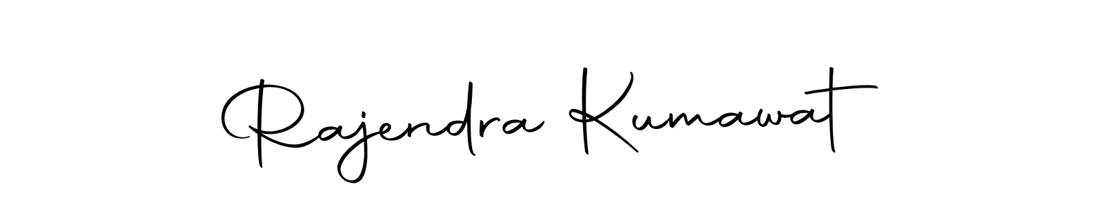 How to make Rajendra Kumawat name signature. Use Autography-DOLnW style for creating short signs online. This is the latest handwritten sign. Rajendra Kumawat signature style 10 images and pictures png