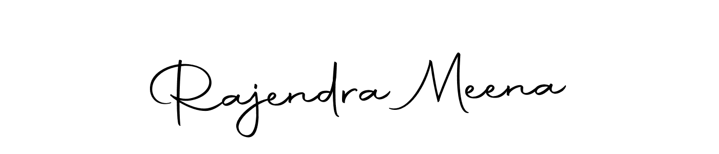 Make a beautiful signature design for name Rajendra Meena. With this signature (Autography-DOLnW) style, you can create a handwritten signature for free. Rajendra Meena signature style 10 images and pictures png