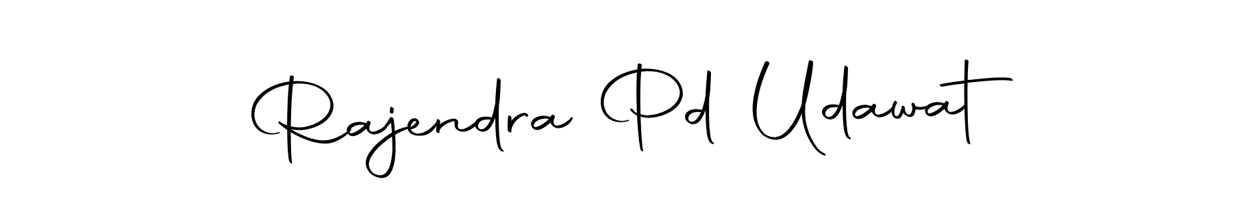 Design your own signature with our free online signature maker. With this signature software, you can create a handwritten (Autography-DOLnW) signature for name Rajendra Pd Udawat. Rajendra Pd Udawat signature style 10 images and pictures png