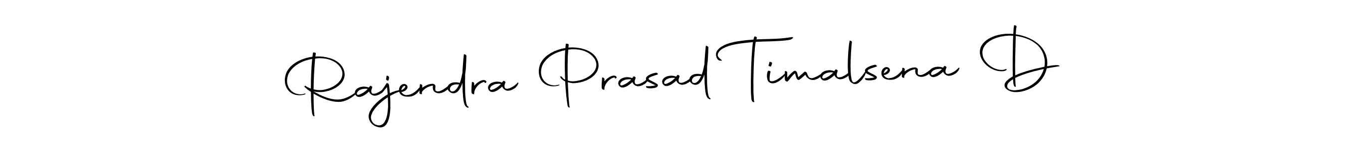 Make a beautiful signature design for name Rajendra Prasad Timalsena D. Use this online signature maker to create a handwritten signature for free. Rajendra Prasad Timalsena D signature style 10 images and pictures png