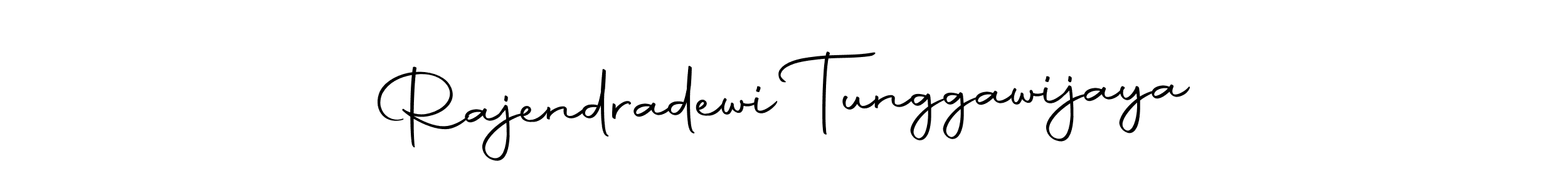 if you are searching for the best signature style for your name Rajendradewi Tunggawijaya. so please give up your signature search. here we have designed multiple signature styles  using Autography-DOLnW. Rajendradewi Tunggawijaya signature style 10 images and pictures png